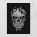 Search for flaming skull postcards Fire