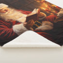 Search for vintage santa blankets Nostalgic