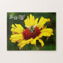Recherche de fleur jaune puzzles Vert