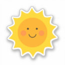 Search for sun cartoon stickers Happy