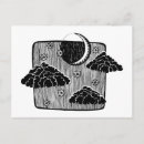 Recherche de demi lune cartes postales Noir