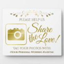 Search for share the love wedding signs Gold