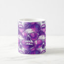 Search for purple skulls mugs White