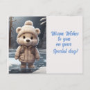 Search for outdoor birthday cards Bear