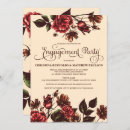 Search for red engagement party invitations Fall