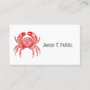 Recherche de crabe cartes visite Vintage