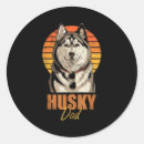 Search for funny husky stickers Dog