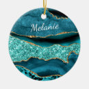 Search for aqua ornaments Glitter
