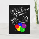 Search for cousin birthday cards Cousin for him