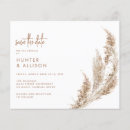Search for palm leaves save the dates Floral