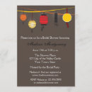 Search for chinese bridal shower invitations Paper lanterns