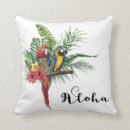 Search for bird of paradise pillows Watercolor