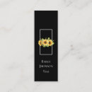 Search for sunflower business cards Simple