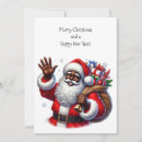 Recherche de black santa claus cards Rouge