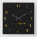 Recherche de art deco black gold horloges Pour elle