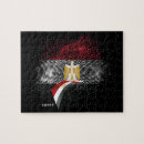 Recherche de aigle noir puzzles Blanc