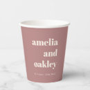 Search for modern typography paper cups Editable text template