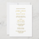 Search for glamorous wedding invitations Gold