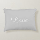 Search for romantic pillows Typography