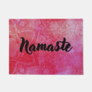 Search for namaste doormats Red