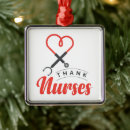 Search for nurse thank you ornaments Medicine