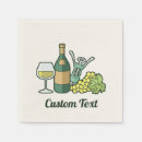 Search for wine bottle napkins Drink
