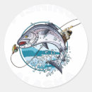 Search for salmon fish stickers Fishing
