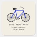 Search for blue bicycle stickers Bike