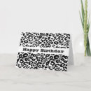 Search for black white leopard postcards Trendy