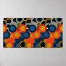 Recherche de cercles concentriques posters Arrière plan