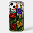 Search for stained glass leaves iphone cases For her