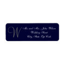 Search for navy and grey return address labels Elegant