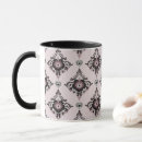 Search for purple damask mugs Lavender