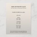 Recherche de hair stylist price lists Elegant