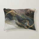 Recherche de noir marbre coussin coussins Parties scintillant or