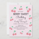 Recherche de rouge cerise invitations Cerises