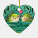 Search for funny frog ornaments Green