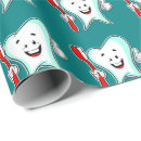 Search for dentist wrapping paper Teeth
