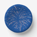 Search for blue paper bowls Fireworks