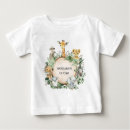 Search for animal baby shirts greenery