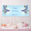 Search for butterfly banners Blue