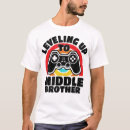 Search for middle brother tshirts Birthday