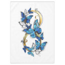 Search for butterfly tablecloths Blue