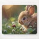 Recherche de mignon lapin tapis souris Nature