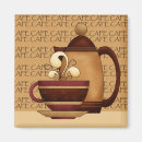 Recherche de salutations magnets Café