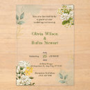 Search for green square wedding invitations Acrylic
