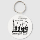 Search for barack rounded keychains Inauguration