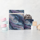 Search for blue agate wrapping paper Gold
