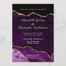 Search for purple ombre wedding invitations Elegant