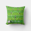 Search for soccer throw pillows Field